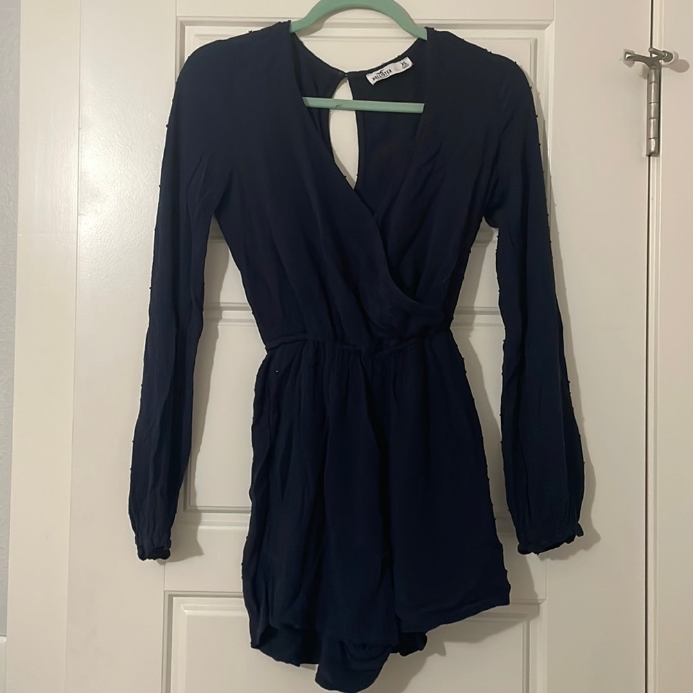 Navy romper